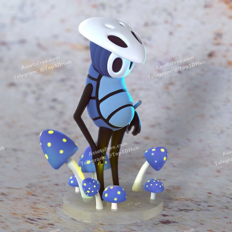 Hollow_Knight_-_Quirrel – STL 3D Print Model | AssetsFree.com Hollow knight quirrel