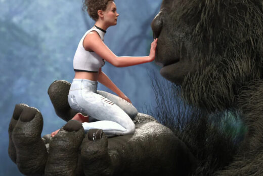 Igd aping around poses for ape world gorilla for genesis 9
