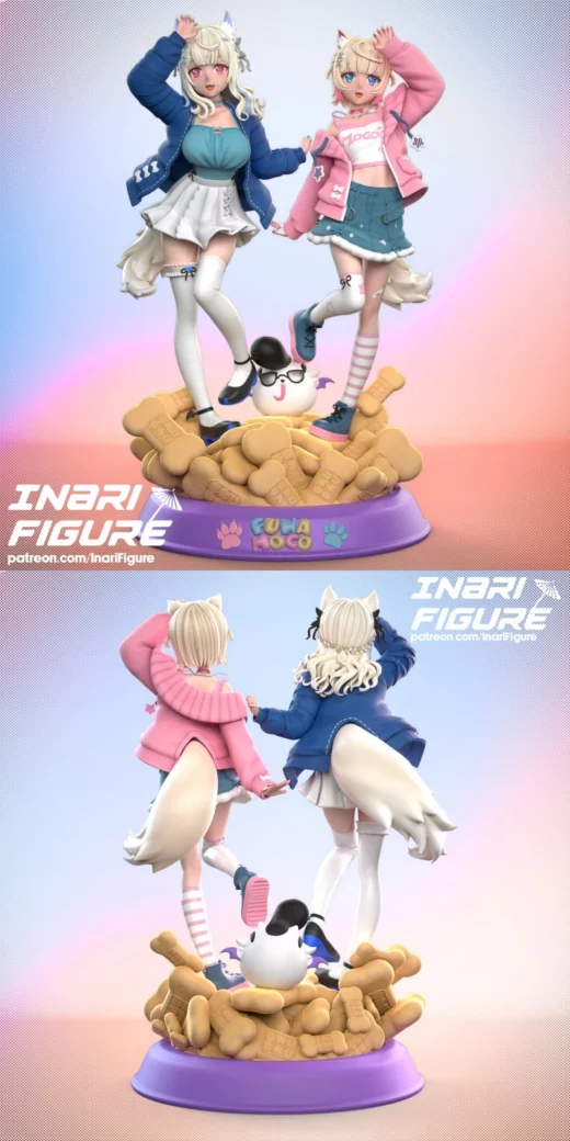 Inari figure fuwamoco hololive