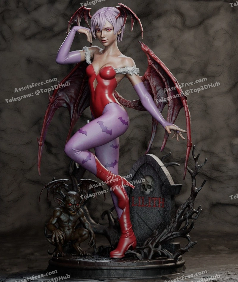 Lilith – STL 3D Print Model | AssetsFree.com Lilith