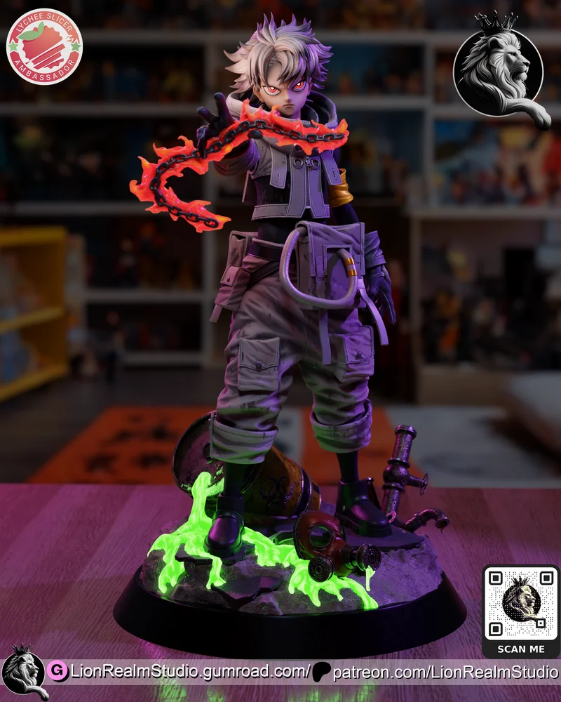 Lionrealm studio gachiakuta rudo