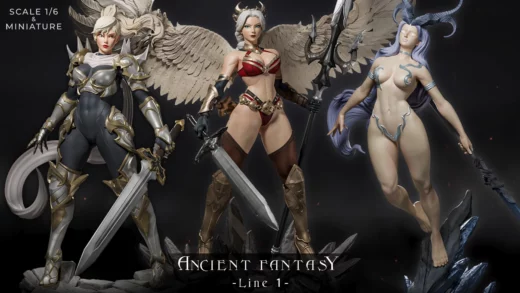 Luis donaldo meza ancient fantasy line 1