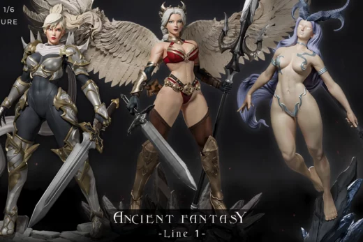 Luis donaldo meza ancient fantasy line 1