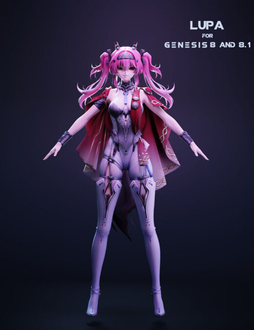 Lupa for genesis 8 and 8.1 female