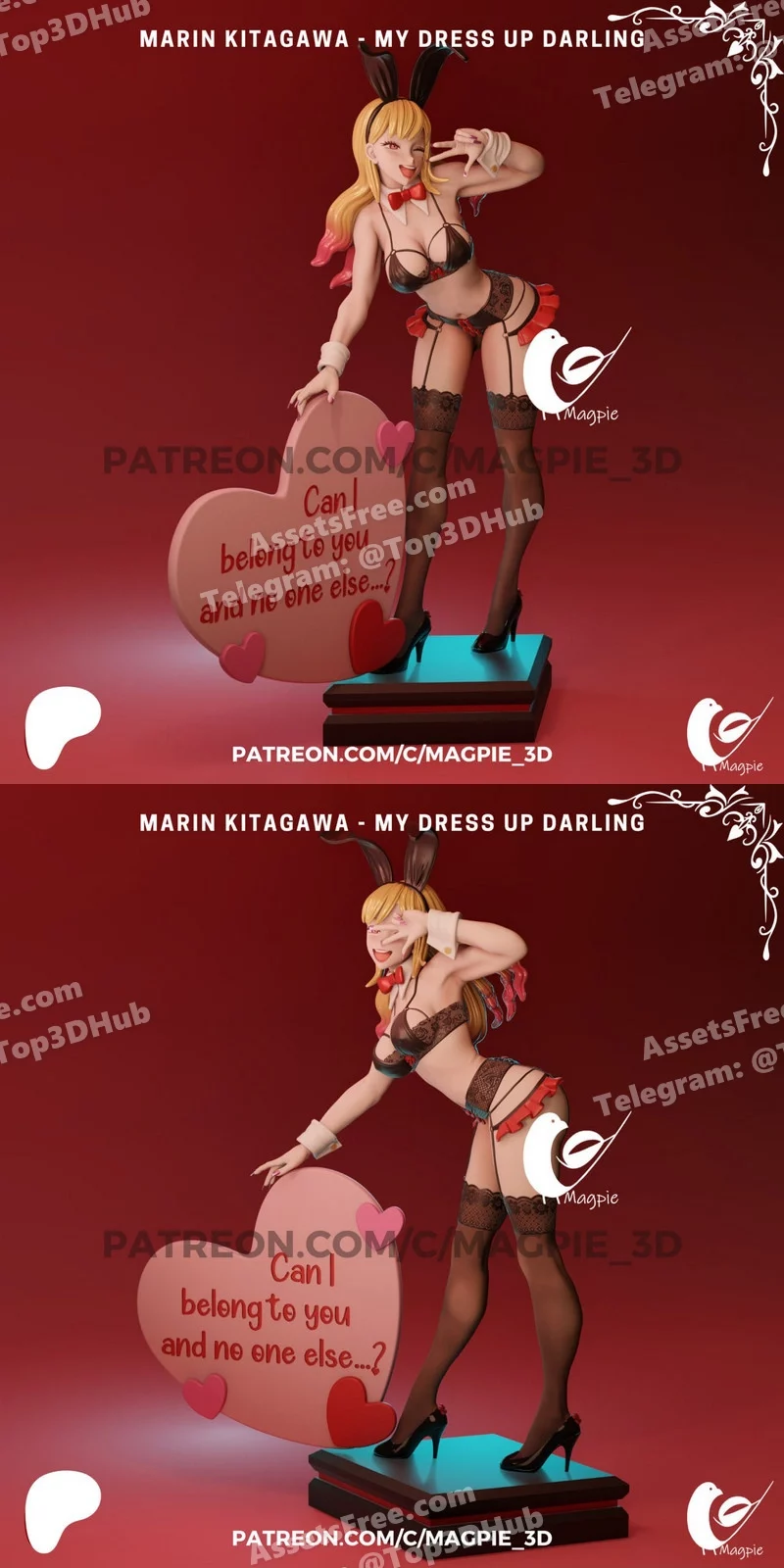 Magpie 3d marin kitagawa my dress up darling