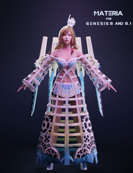 Materia for genesis 8 and 8.1 female