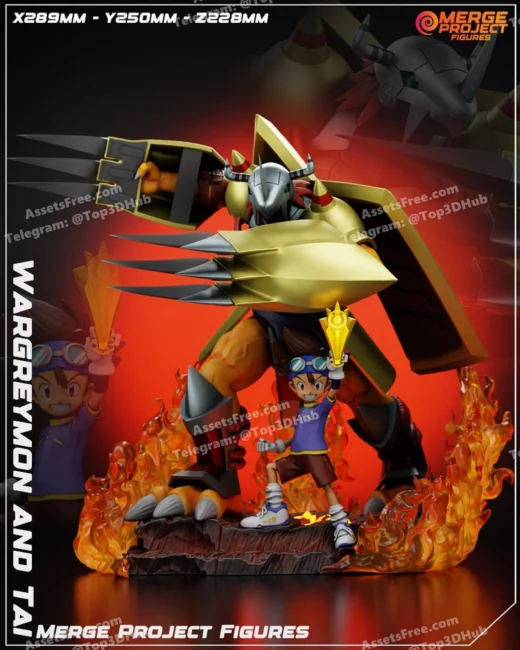 Merge project figures wargreymon
