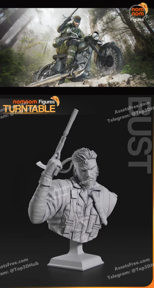 Metal gear naked snake nomnom