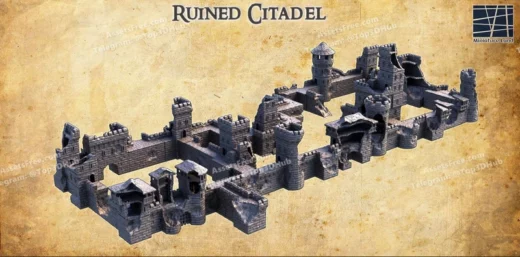 Miniature land 2024 09 ruined citadel