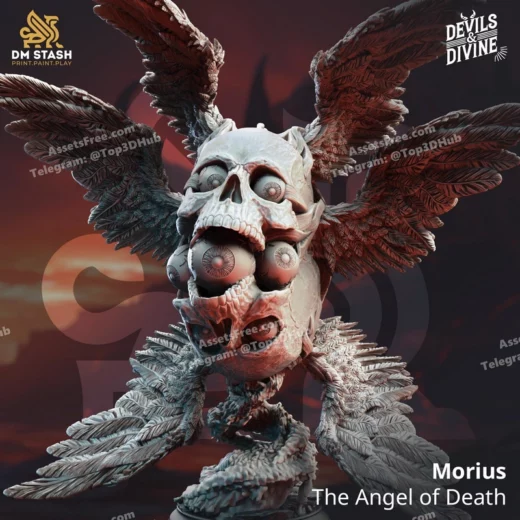 Morius the angel of death
