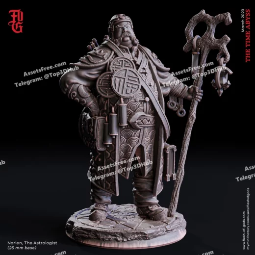 Npc norlen, the astrologer (25 mm)