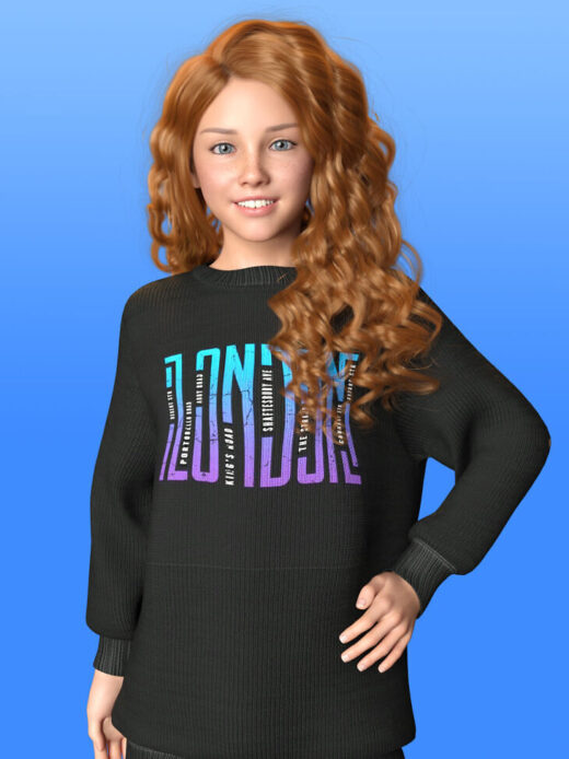 Nef harley for genesis 8 and 8.1 female