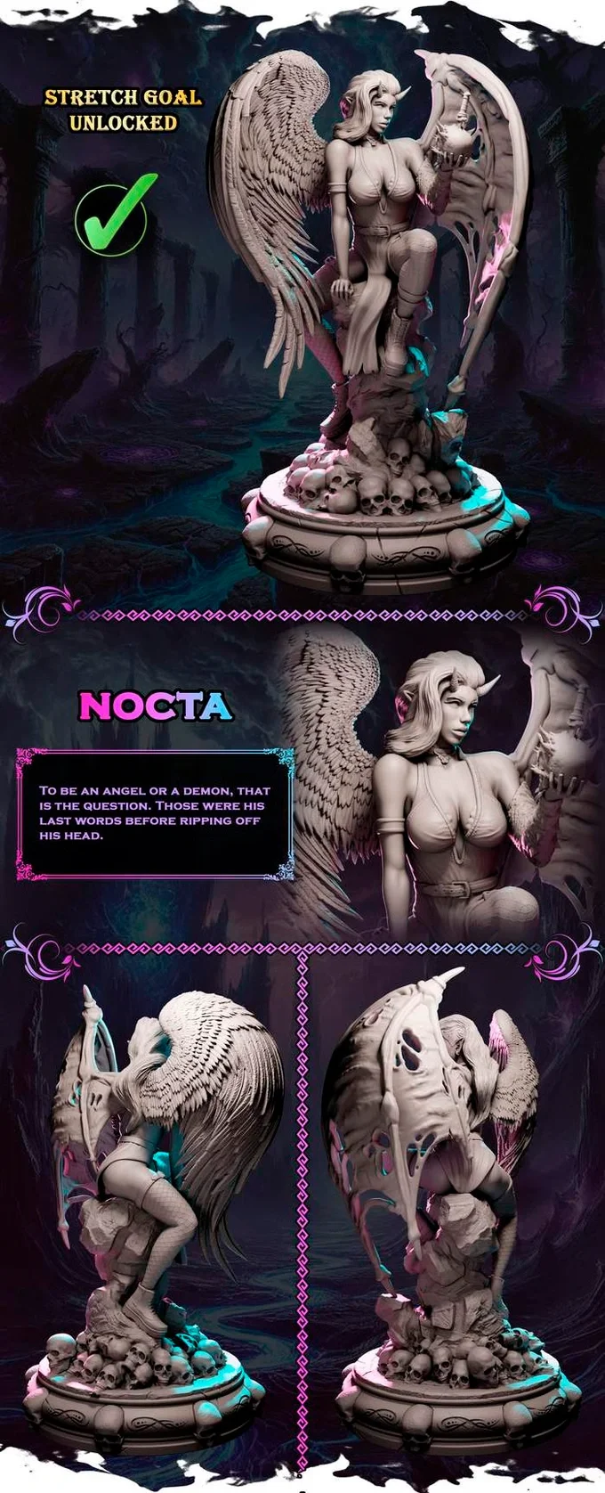 Nocta – STL 3D Print Model | AssetsFree.com Nocta