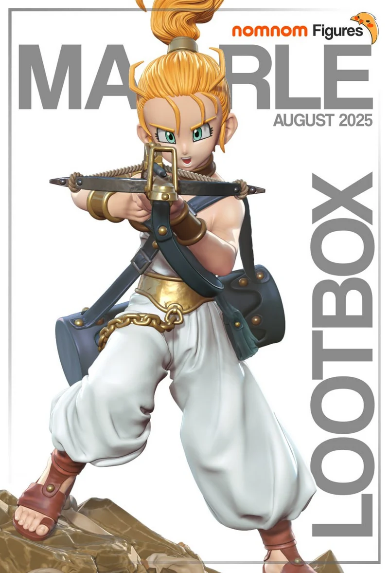 Nomnom Figures – Marle – Chrono Trigger – STL 3D Print Model | AssetsFree.com Nomnom figures marle chrono trigger