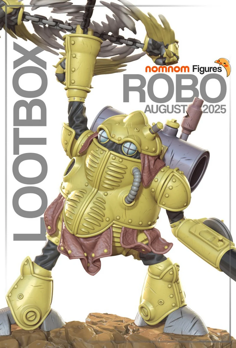Nomnom figures robo chrono trigger