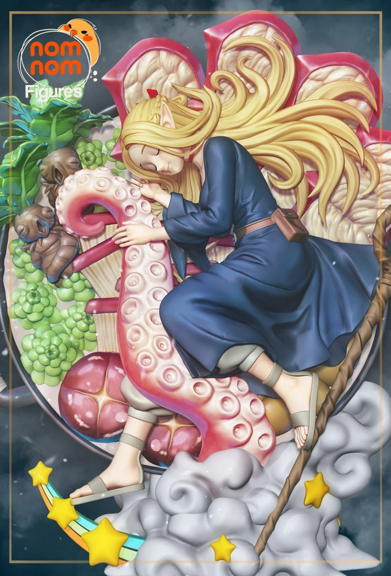 Nomnom_Figures_Marcille_Delicious_in_Dungeon – STL 3D Print Model | AssetsFree.com Nomnom figures marcille delicious in dungeon