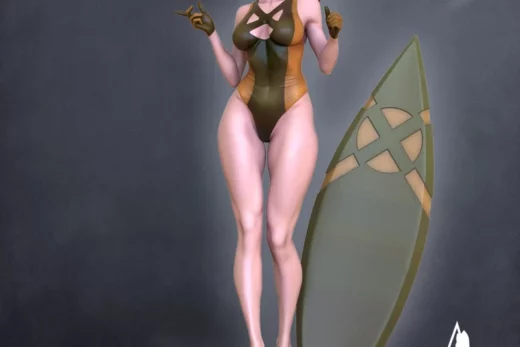 Oxo3d rogue tabletop miniature figure 07 2025 sfw + nsfw