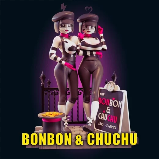 Officer rhu derpixon bonbon & chuchu nsfw+futa
