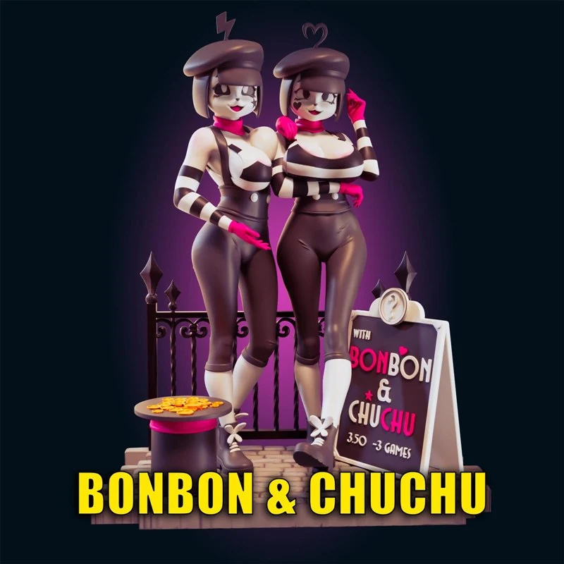 Officer rhu derpixon bonbon & chuchu nsfw+futa