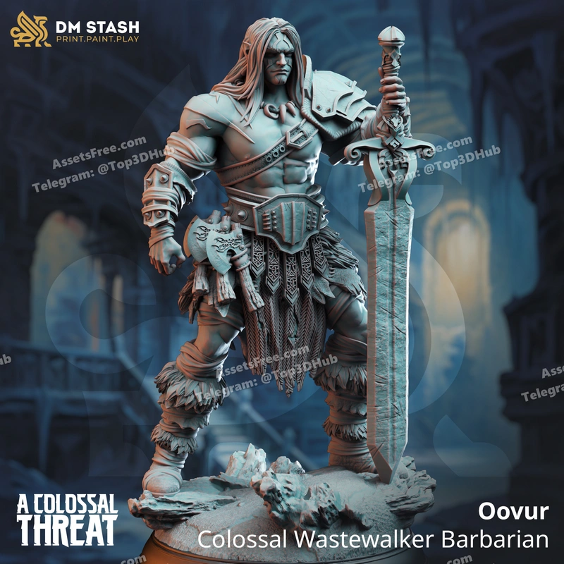 Oovur colossal wastewalker barbarian