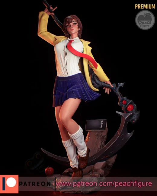 Peach figure death note light yagami female