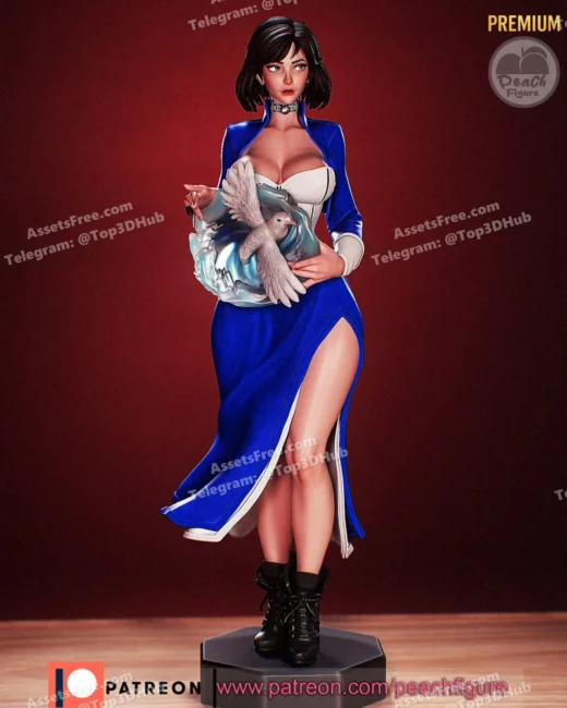 Peach figure elizabeth bioshock