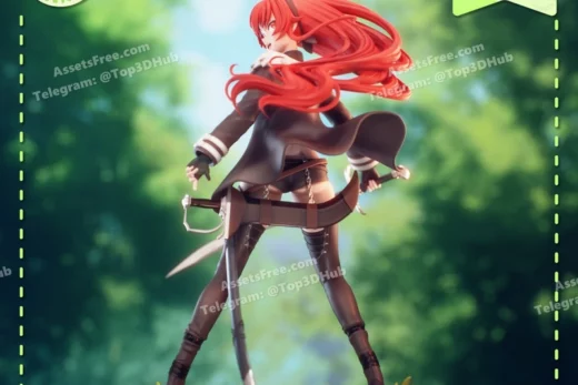 Pikky prints mushoku tensei eris greyrat