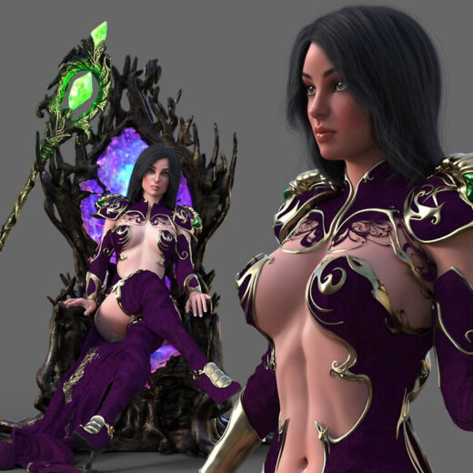 Purple esmeralda for g8f
