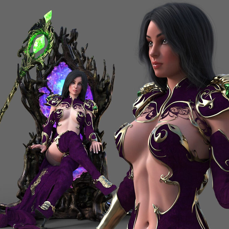 Purple esmeralda for g8f