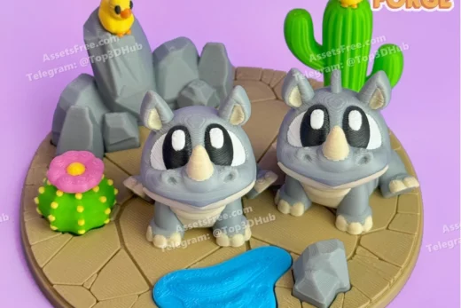 Rhinoceros 3d flexi forge