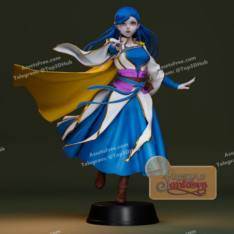 Rozemyne – Ascendance of a Bookworm – STL 3D Print Model | AssetsFree.com Rozemyne ascendance of a bookworm