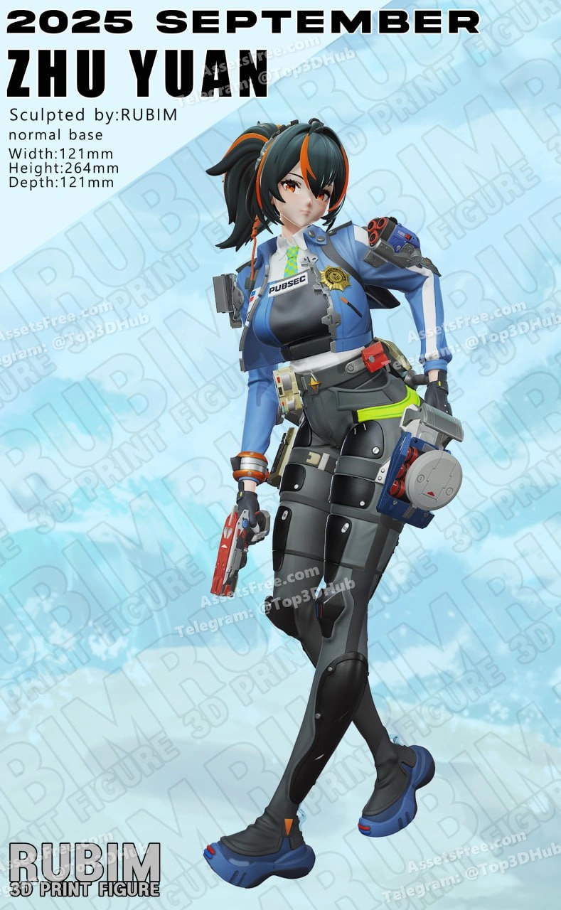 Rubim – Zhu Yuan – STL 3D Print Model | AssetsFree.com Rubim zhu yuan