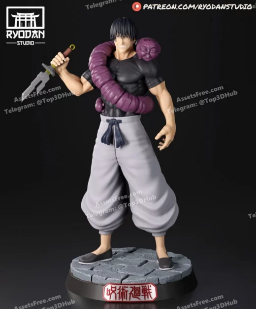 Ryodan studio 2024 01 toji fushiguro (basic tier)