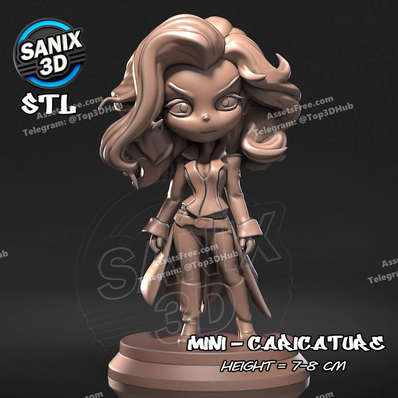 SANIX_Mini-SELENE – STL 3D Print Model | AssetsFree.com Sanix mini selene