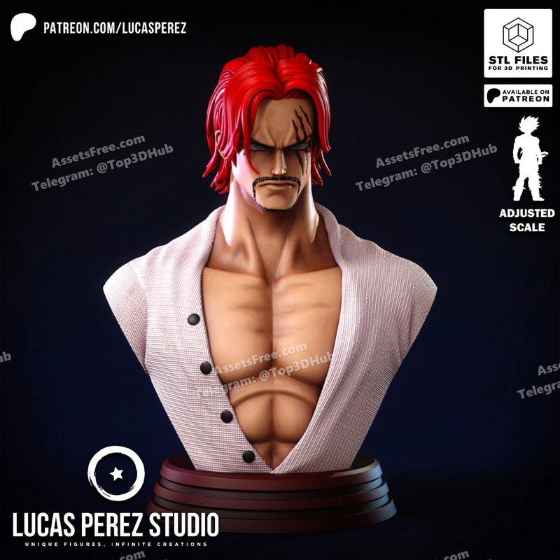 SHANKS BUST STL – STL 3D Print Model | AssetsFree.com Shanks bust stl