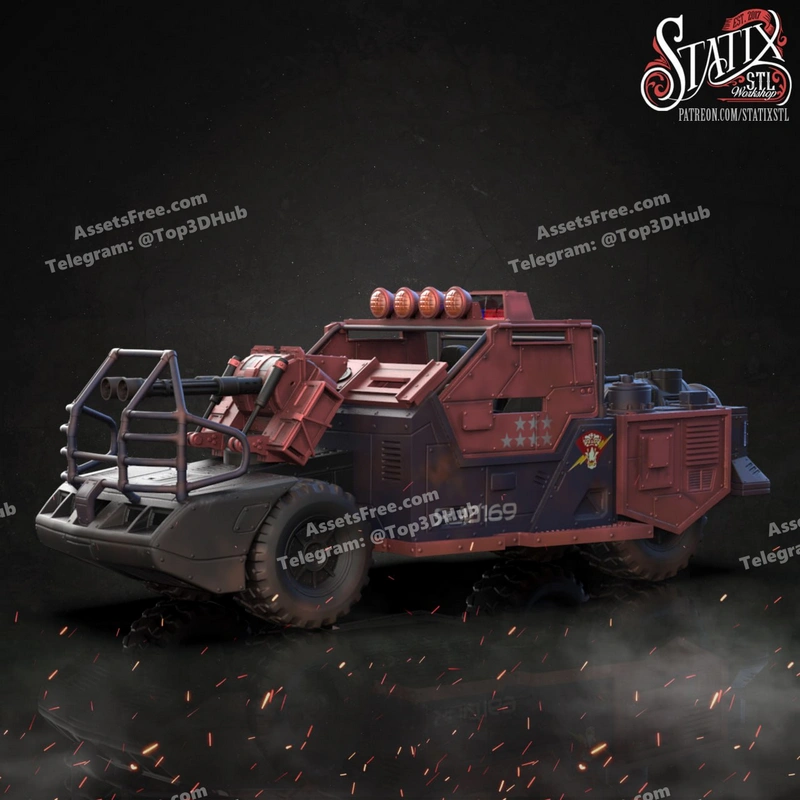 STATIX_STL_THUNDERMACHINE – STL 3D Print Model | AssetsFree.com Statix stl thundermachine