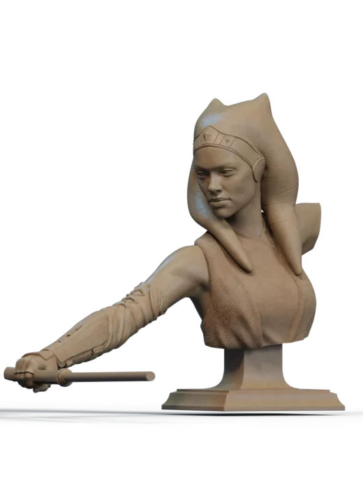 Stl ahsoka tano bust