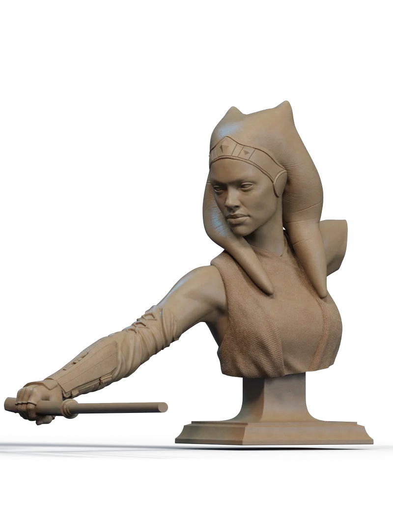 Stl ahsoka tano bust