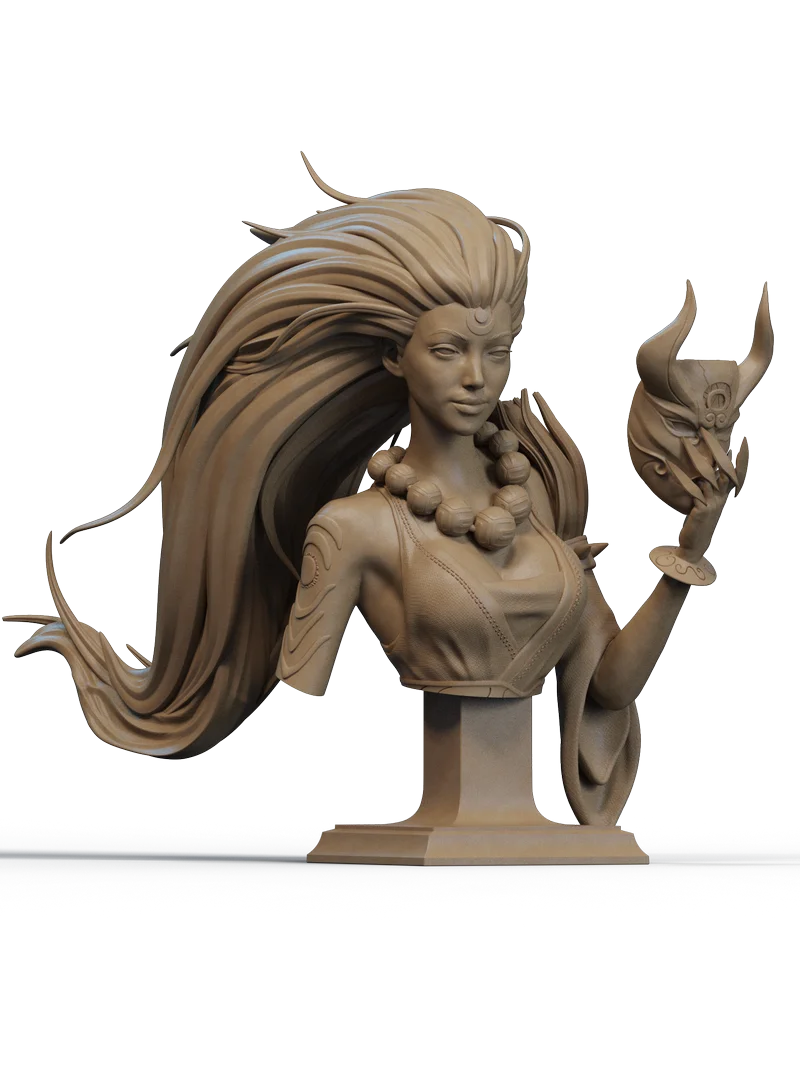 Stl bloodmoon bust