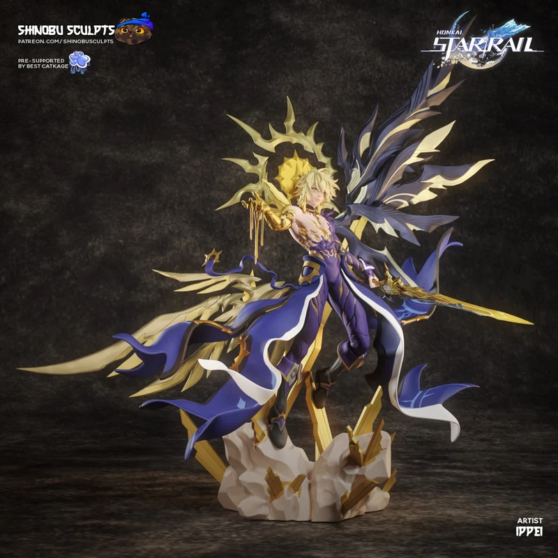 Shinobu Sculpts – Honkai – Phainon – 3D Print Model – STL 3D Print Model | AssetsFree.com Shinobu sculpts honkai phainon 3d print model