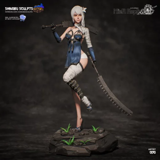 Shinobu sculpts kaine nier replicant