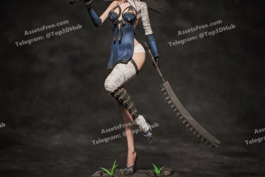 Shinobu sculpts kaine nier replicant