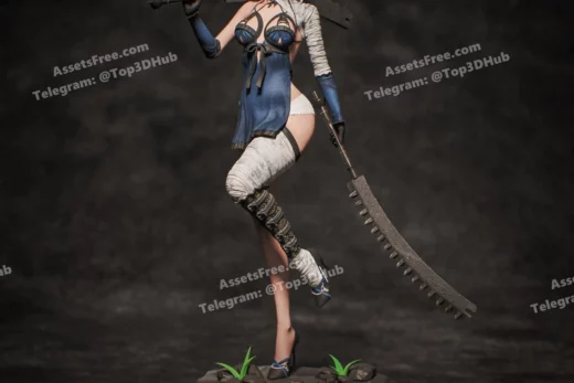 Shinobu sculpts nier kaine