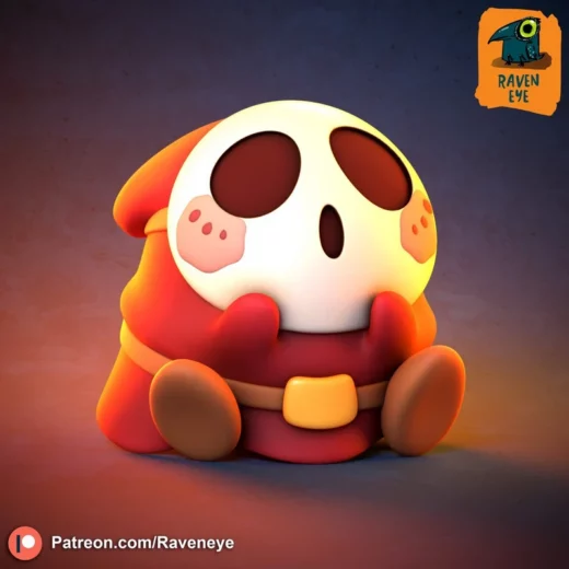 Shy guy