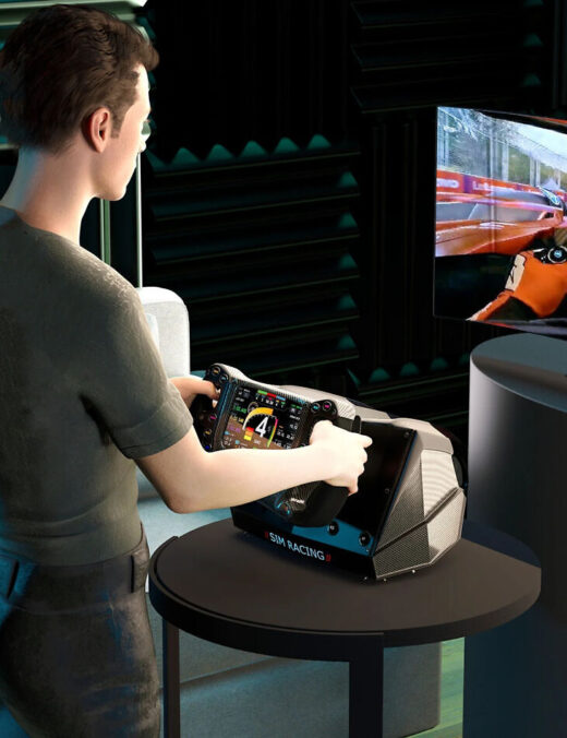 Sim racing steering wheel