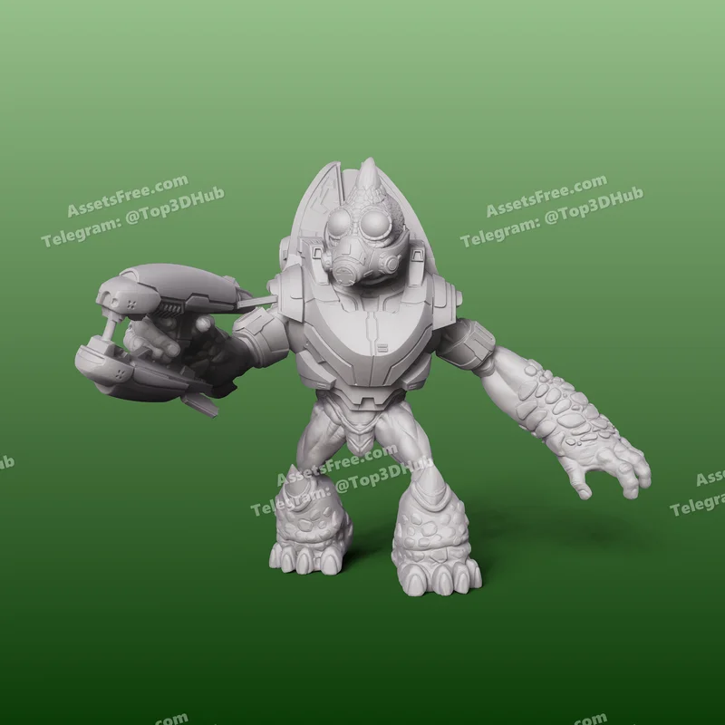 Sleegion Grunt – STL 3D Print Model | AssetsFree.com Sleegion grunt