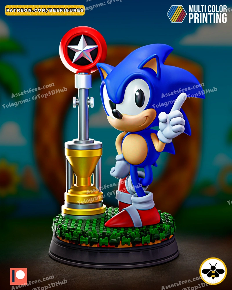 Sonic beefigures stl