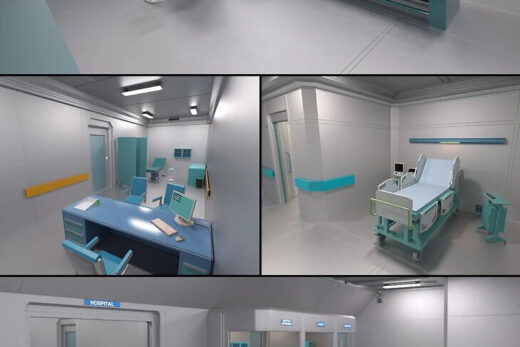 Space road stop add on 04