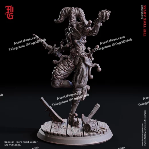 Special deranged jester (25 mm)