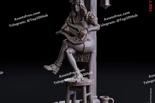 Special maylin, the bard (25 mm)